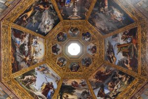 Cappella dei Principi dipinta dal Benvenuti. Ph Francesco Nocito