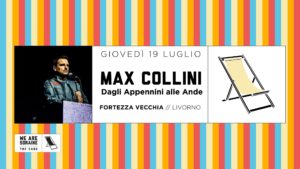 Banner Max Collini – The cage@FortezzaVecchia