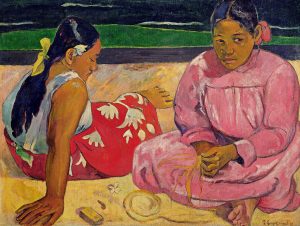 Women of Tahiti, On the Beach, 1891 (oil on canvas)