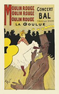 Poster for Moulin Rouge by Henri de Toulouse Lautrec (1864-1901), 1894