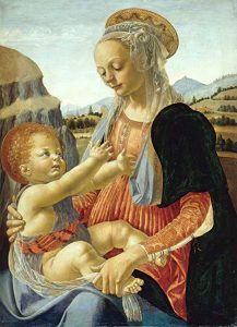 Madonna con bambino_Andrea del Verrocchio