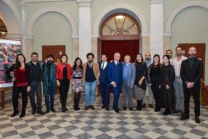 Il cast de Le nozze di Figaro al Teatro Goldoni_foto Bizzi