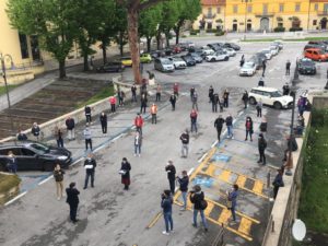 Foto chiavi consegna sindaco Giovannetti panoramica